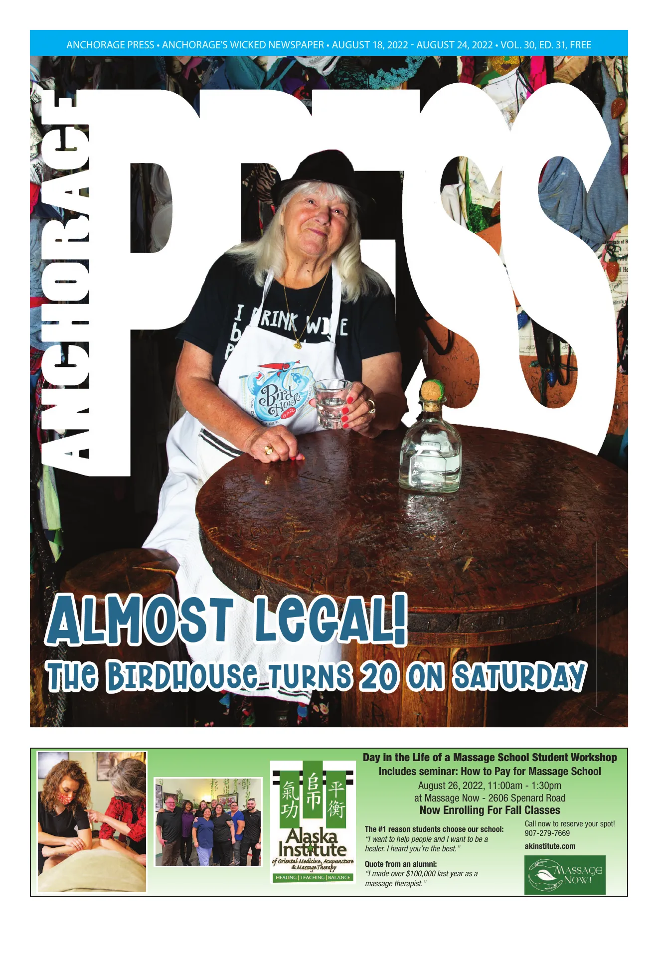 Front cover of August 18 – 24, 2022