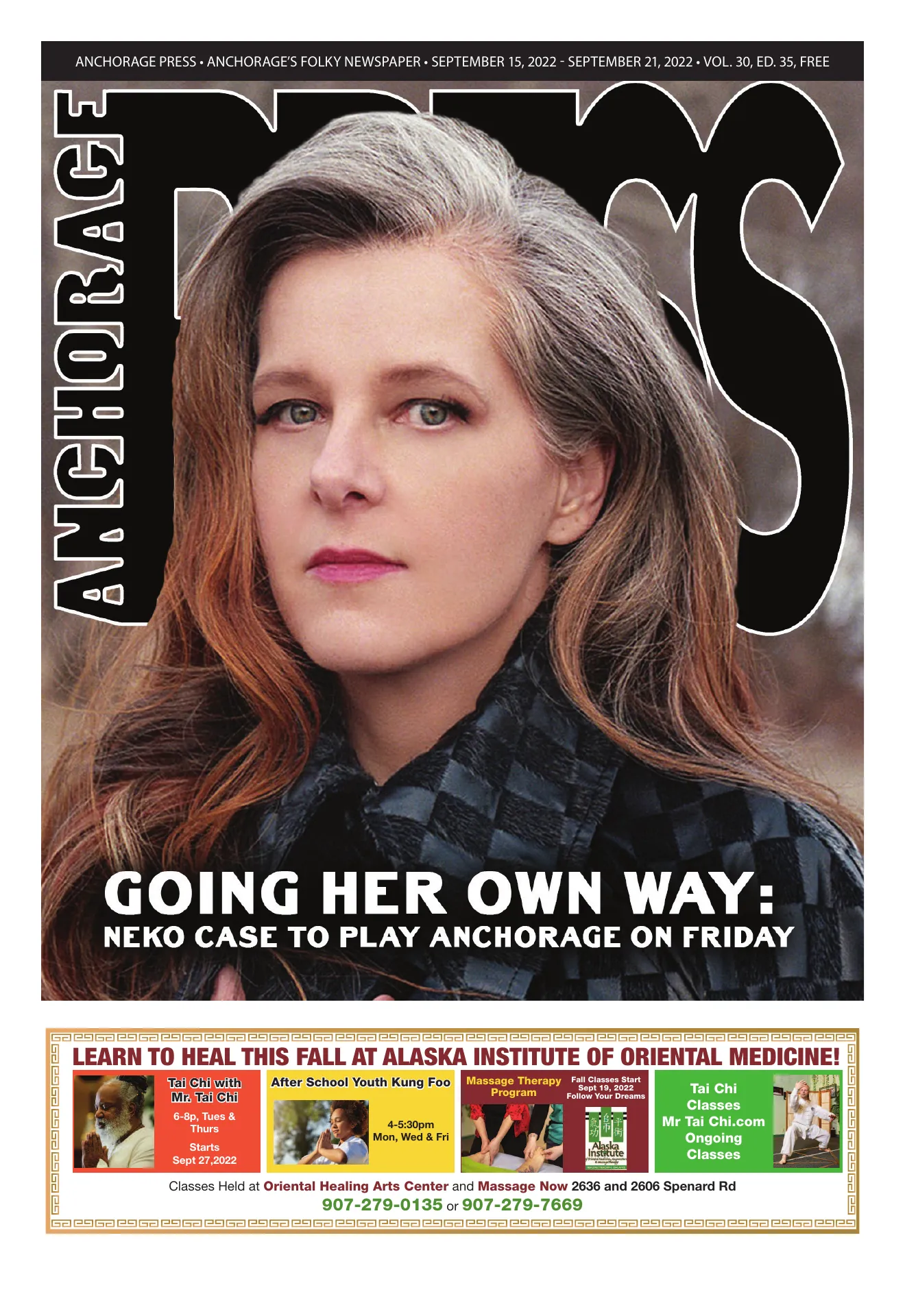 Front cover of September 15 – 21, 2022