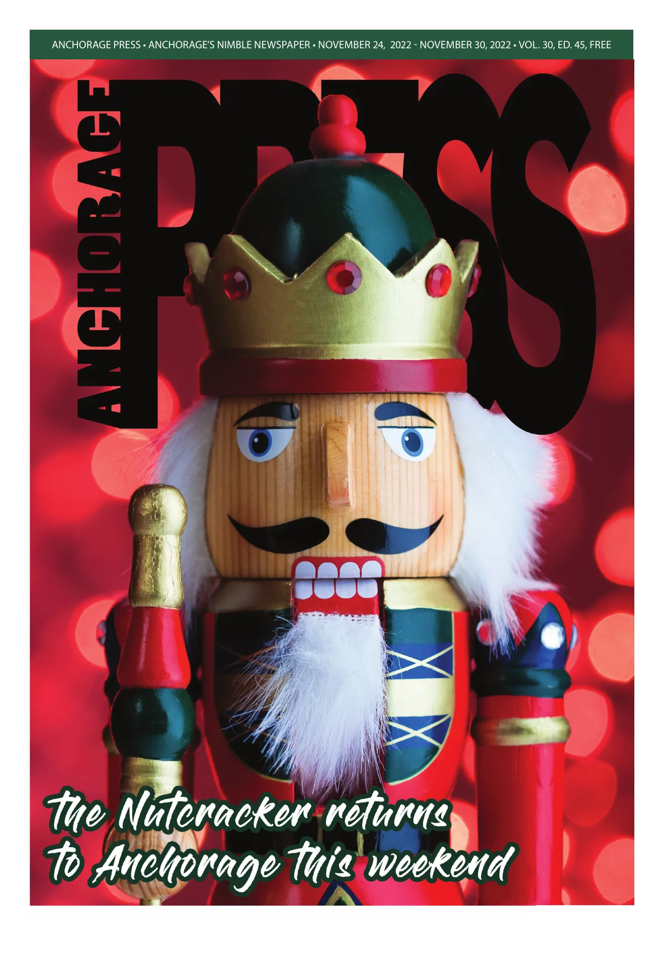 Front cover of November 24 – 30, 2022