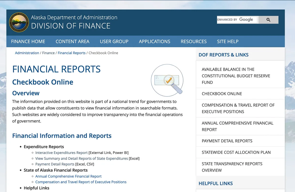 One year and $250,000 later, Alaska's new spending database is missing in action