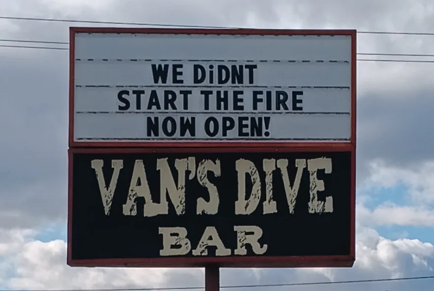 Van’s is on Fire